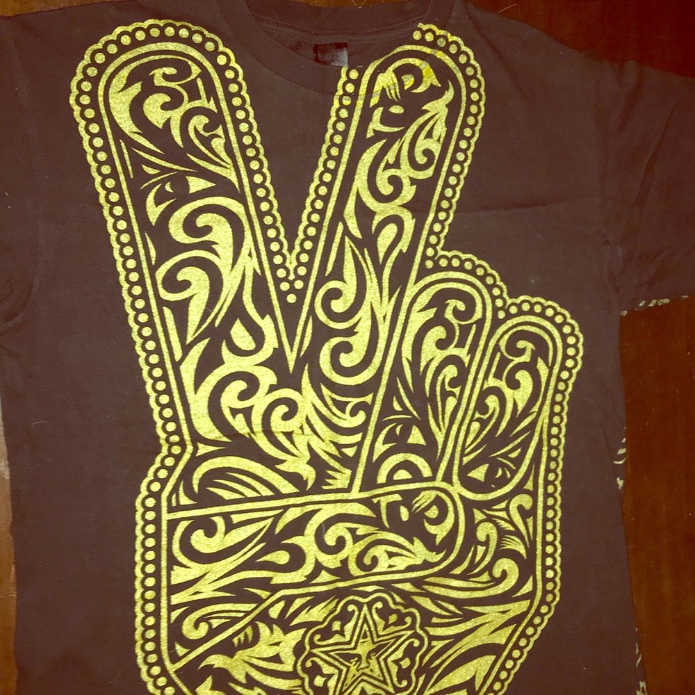 Vintage Obey Peace T-shirt